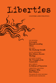 Liberties Journal of Culture & Politics (Fall 2026) by Leon Wieseltier, Celeste Marcus, 9798992201048
