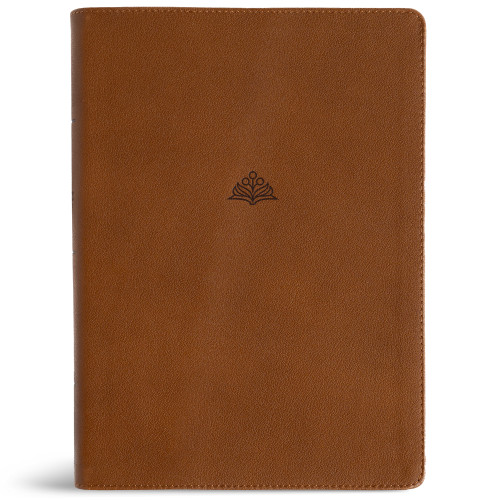 CSB Women's Study Bible, Saddle Brown Genuine Leather by Stefana Dan Laing, CSB Bibles by Holman, 9798384518327