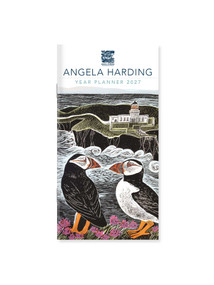 Angela Harding: Puffins on Fair Isle 2027 Year Planner - Month to View by Flame Tree Studio, 9781806942213