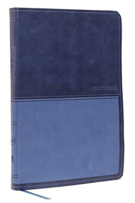 KJV Holy Bible: Value Large Print Thinline, Blue Leathersoft, Red Letter, Comfort Print: King James Version by Thomas Nelson, 9780785225898