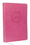 KJV Holy Bible: Value Large Print Thinline, Pink Leathersoft, Red Letter, Comfort Print: King James Version by Thomas Nelson, 9780785225904