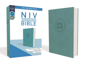 NIV, Value Thinline Bible, Leathersoft, Teal, Comfort Print by Zondervan, 9780310448471