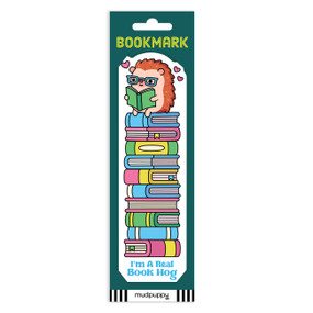 Book Hog Bookmark by Mudpuppy, Rusty Doodle, 9780735386891