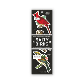 Salty Birds Magnetic Bookmark Set by Brass Brass Monkey, 9780735386914