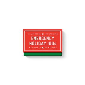 Emergency IOUs Card Set by Brass Brass Monkey, 9780735388819