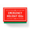 Emergency Holiday IOUs Card Set by Brass Brass Monkey, 9780735388819