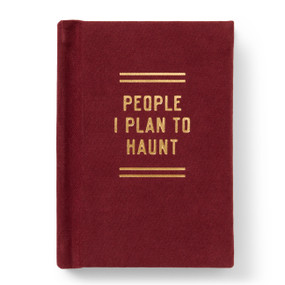 People I Plan To Haunt Tiny Diary by Brass Brass Monkey, 9780735388871