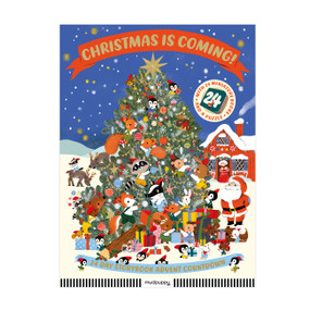 Christmas Is Coming! 24 Day Storybook Advent Countdown by Mudpuppy, Maria Neradova, 9780735389366