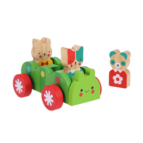 Bug Bus Wooden Play Set by Petit Collage, 9781797246147