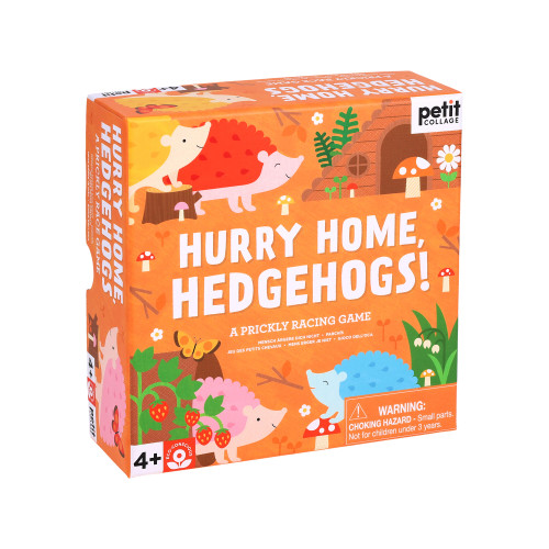 Hurry Home, Hedgehogs! (A Prickly Racing Game) (Bilingual Edition) by Petit Collage, 9781797246154