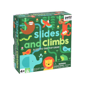 Slides and Climbs (A Get to the Top Game) (Bilingual Edition) by Petit Collage, 9781797246161