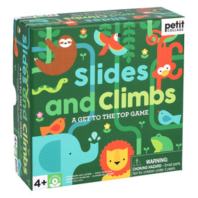 Slides and Climbs (A Get to the Top Game) (Bilingual Edition) by Petit Collage, 9781797246161