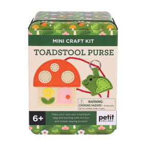 Mini Craft Kit: Toadstool Purse by Petit Collage, 9781797246192