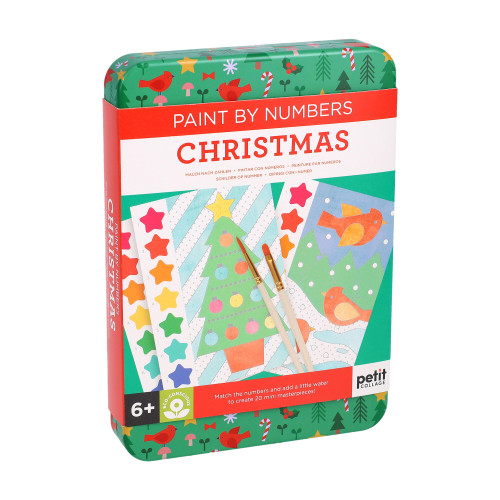 Paint by Numbers: Christmas (Bilingual Edition) by Petit Collage, 9781797246253