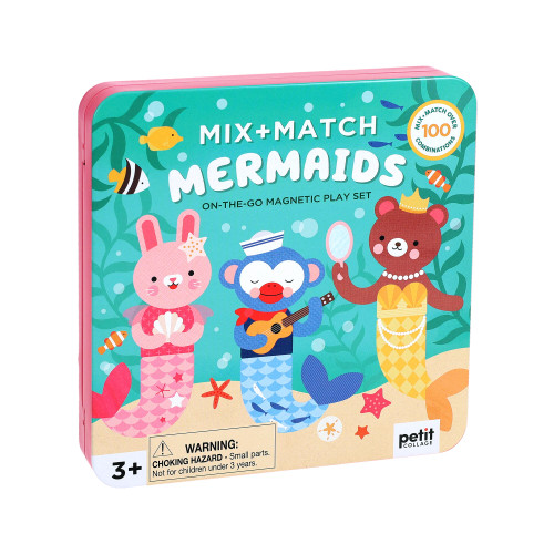 Mix and Match Mermaids Magnetic Play Set by Petit Collage, 9781797246987