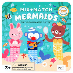 Mix and Match Mermaids Magnetic Play Set by Petit Collage, 9781797246987