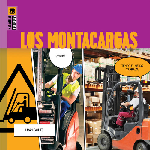 Los montacargas (Spanish Edition) by Mari Bolte, 9798896803003