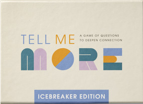 Tell Me More - Icebreakers - Card Set, 9781957891941