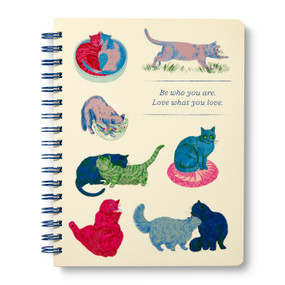 Spiral Notebook: Be Who You Are. Love What You Love. by COMPENDIUM, 9781957891965