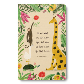 Write Now Journal: "It's not what we have in our life, but who we have in our life that counts." -J. M. Laurence by COMPENDIUM, 9781957891910