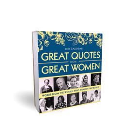 2027 Great Quotes From Great Women Boxed Calendar by Sourcebooks, 9781464262197