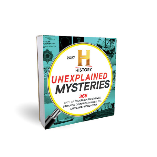 2027 History Channel Unexplained Mysteries Boxed Calendar (365 Days of Inexplicable Events, Strange Disappearances, and Baffling Phenomena) by History Channel, 9781464270895