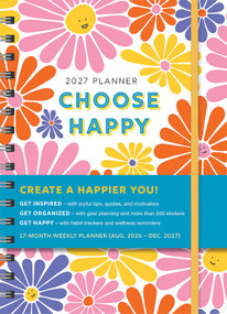 2027 Choose Happy Planner by Sourcebooks, 9781464293238