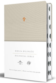 Biblia Bilingüe Reina Valera 1960/ESV letra grande tapa dura tela con índice / Bilingual Bible ESV/RVR 1960 Large Print Cloth Hardcover with Index by Reina Valera Revisada 1960, 9798890985361