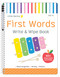 First Words: Write & Wipe Activity Book (40+ pages of wipe-clean activities) by Shelley Cox, 9780655244387