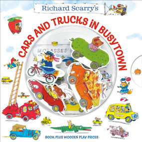 Richard Scarry's Cars and Trucks in Busytown (Book Plus Wooden Play Pieces) by Richard Scarry, 9798217123520
