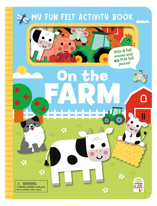 My Fun Felt Activity Book On the Farm by Cottage Door Press, 9798890196118