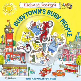 Richard Scarry's Busytown's Busy People (Book Plus Wooden Play Pieces) by Richard Scarry, 9798217123759