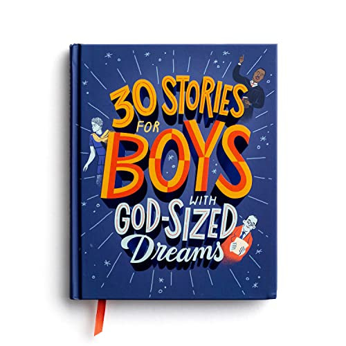30 Stories for Boys with God-Sized Dreams by DaySpring, 9781644544433