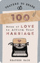100 Notes of Love to Affirm Your Marriage (Prayers to Share (Shareable Messages of Encouragement with a Prayer, Scripture, and Inspirational Quote)) by Heather Hair, 9781684086313