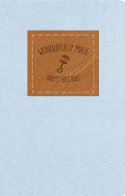 KJV, Wonderfully Made New Testament and   Psalms: Baby Boy's First Bible, Flexcover, Blue by DaySpring, 9781648708282