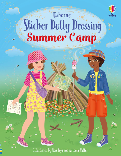 Sticker Dolly Dressing Summer Camp by Fiona Watt, Non Taylor, Antonia Miller, 9781836050520