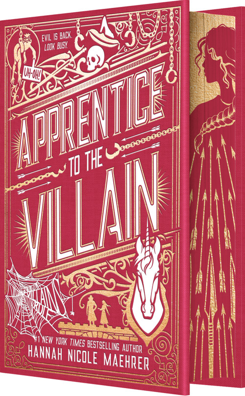 Apprentice to the Villain (Special Edition Hardcover) (A Cozy Fantasy Romantic Comedy) by Hannah Nicole Maehrer, 9781682817452