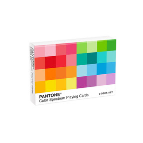 Pantone Color Spectrum Playing Cards (2-Deck Set) by Pantone LLC, 9781797243221
