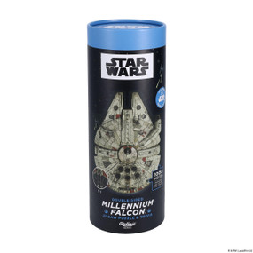 Star Wars Millennium Falcon Jigsaw Puzzle and Trivia (1000 pieces) by Ridley's Games, 9781797246055
