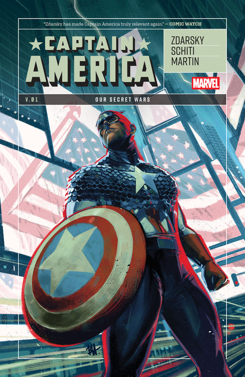 Captain America Vol. 1: Our Secret Wars by Chip Zdarsky, Valerio Schiti, Ben Harvey, 9781302964030
