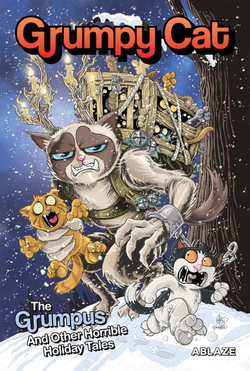 GRUMPY CAT: THE GRUMPUS AND OTHER HORRIBLE HOLIDAY TALES by Steve Orlando, Ben Fisher, Various Artists, Ken Haeser, 9781684970872
