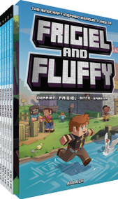 THE MINECRAFT-INSPIRED ADVENTURES OF FRIGIEL & FLUFFY VOL. 1-5 BOX SET by Frigiel Frigiel, Jean-Christophe Derrien, Minte Minte, Kajo Baldisimo, 9781684972234