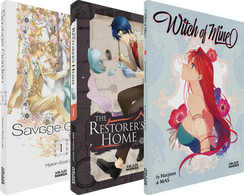 ABLAZE MANHWA SPOTLIGHT PACK - FANTASY/ROMANCE by Savage Garden, MAS MAS, Olivier Ledroit, 9781684973521