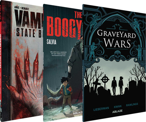 ABLAZE SPOTLIGHT ON HORROR COLLECTED SET by Ange Ange, Patrick Renault, Charlie Kwan, Djet, Eduardo Risso, 9781684973613