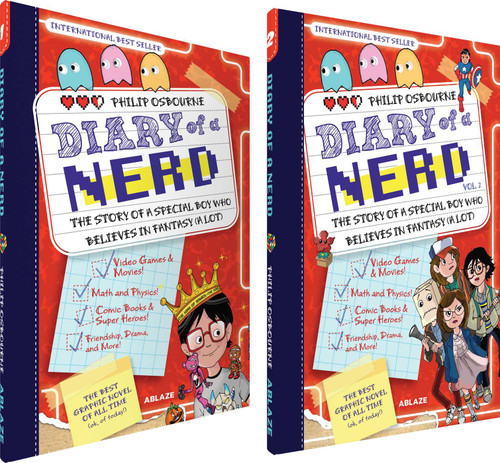 DIARY OF A NERD VOL. 1-2 COLLECTED SET by Philip Osbourne, Roberta Procacci, 9781684973637
