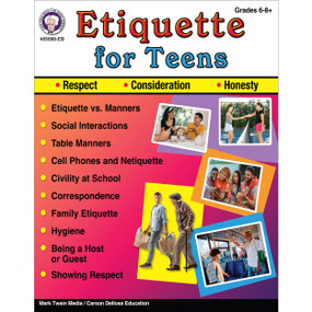 Etiquette for Teens by Schyrlet Cameron, 9781622239191