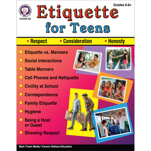 Etiquette for Teens by Schyrlet Cameron, 9781622239191