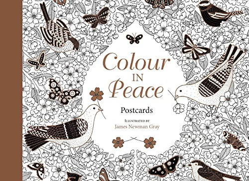 Colour in Peace Postcards by James Newman Gray, 9780745980133