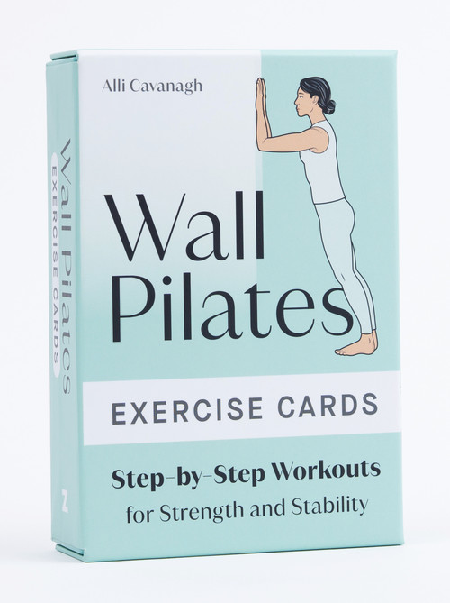 Wall Pilates Exercise Cards (Step-by-Step Workouts for Strength and Stability) by Alli Cavanagh, Kate Francis, 9798217151080