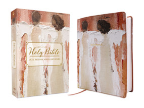 Amplified Holy Bible, Anne Neilson Angel Art Series, Leathersoft, Blush by Anne Neilson, Zondervan, 9780310461586